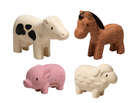 Figurines - 4 animaux de la ferme PLAN TOYS