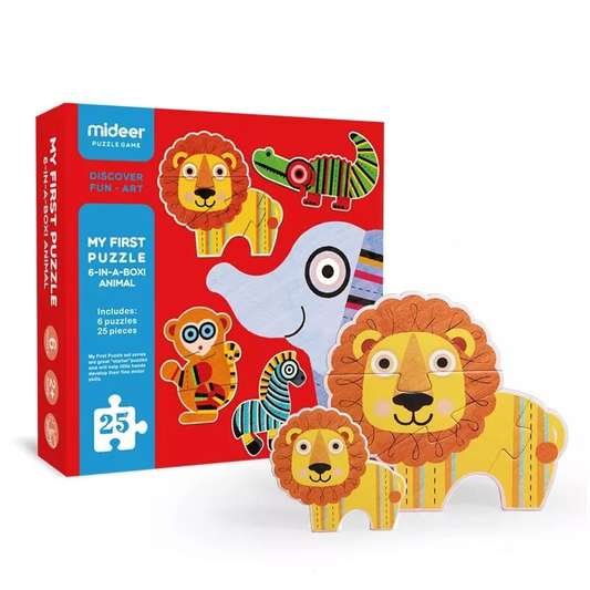 Mon 1er puzzle animaux de la jungle Mon 1er puzzle animaux de la jungle MIDEER