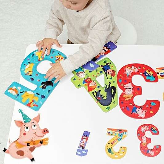 Mon 1er puzzle 12345 histoires ! Mon 1er puzzle 12345 histoires ! MIDEER