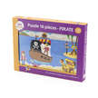 Puzzle 16 pieces - pirate ASA TOYS