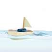 Grand bateau à voile - bleu 21cm PLAN TOYS