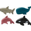Figurines - 4 animaux de la mer PLAN TOYS