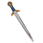 Epée chevalier bleue 53 cm