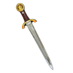 Epée chevalier rouge 53 cm