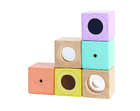 Blocs sensoriels pastel PLAN TOYS