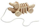Alligator à tirer en bois naturel PLAN TOYS