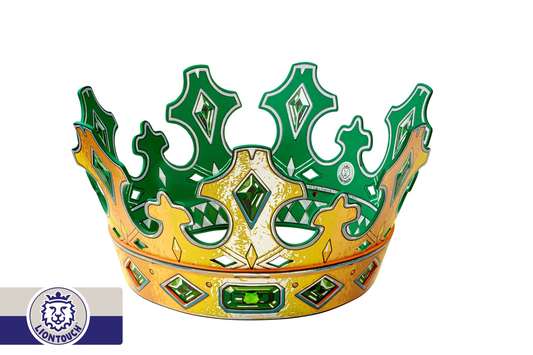 Couronne du roi Emeraude Couronne du roi Emeraude LIONTOUCH