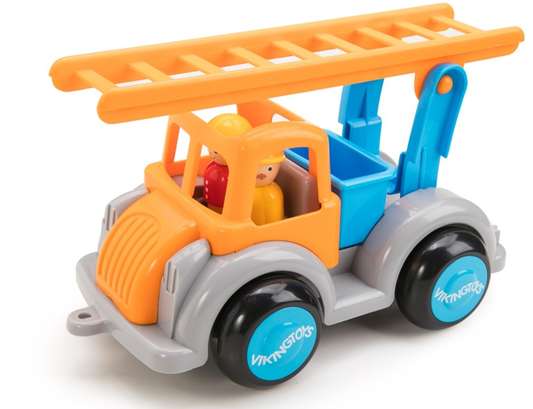 Camion échelle 25cm orange/bleu Camion échelle 25cm orange/bleu VIKING TOYS