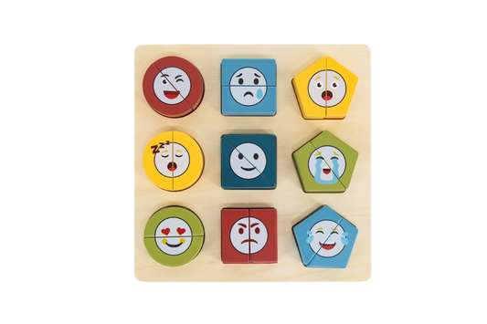 Mes moitiés à associer Visages & Emotions Mes moitiés à associer Visages & Emotions ASA TOYS