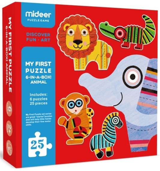 Mon 1er puzzle animaux de la jungle Mon 1er puzzle animaux de la jungle MIDEER
