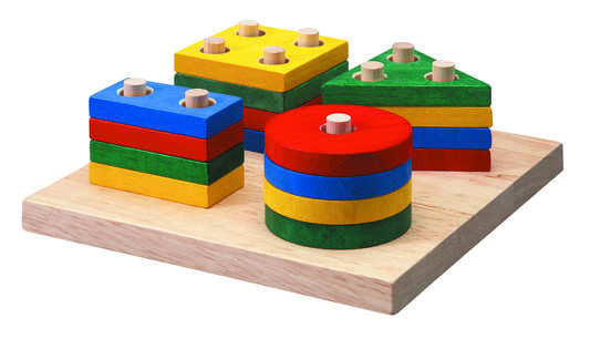 Empilages géométriques Empilages géométriques PLAN TOYS