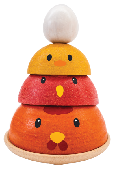 Poule à empiler Poule à empiler PLAN TOYS