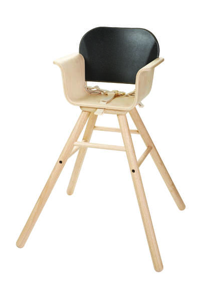 Chaise haute noire Chaise haute noire PLAN TOYS