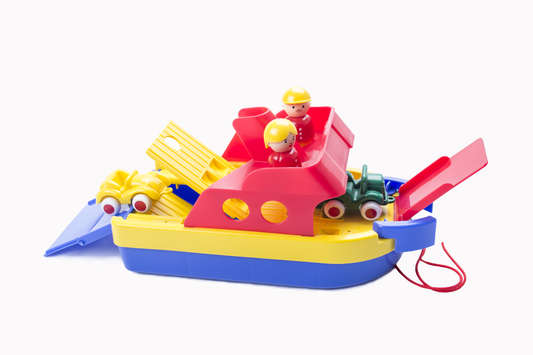 Super ferry boat, 30 cm + 2 voitures Super ferry boat, 30 cm + 2 voitures VIKING TOYS