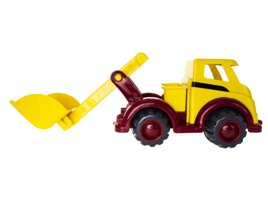 Camion Pelle roues crantées avec boite Camion Pelle roues crantées avec boite VIKING TOYS