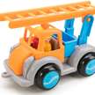 Camion échelle 25cm orange/bleu VIKING TOYS