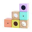 Blocs sensoriels pastel PLAN TOYS