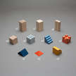 Blocs de construction couleurs tendres PLAN TOYS