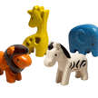 Figurines - 4 animaux de la savane PLAN TOYS