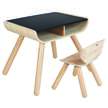 Table et chaise noire PLAN TOYS